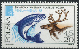 Polska Poland 1988 Marine Fish Fishes Sealife Nature Wild Animal Animals Fauna FINLANDIA '88 MNH Michel 3148 - Unused Stamps