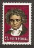 Romana Romania 1970 Ludwig Van Beethoven Composer Komponist Music Musician Famous People MNH Michel 2895 SC # 2215 - Unused Stamps