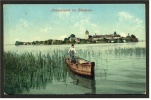 Fraueninsel Im Chiemsee  -  Mit Fischer Im Boot  -  Ansichtskarte Ca.1910   (1033) - Traunstein