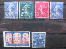Timbres France  : Semeuse Et Centenaire Algerie 1927/32 - Used Stamps