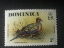 DOMINIQUE   *  *   De  1976   "  Oiseaux  De  DOMINIQUE   "     1  Val . - Dominica (1978-...)