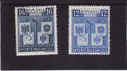 C1102 - Roumanie 1940 - Yv.no.595/6 Neufs** - Ungebraucht