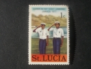 SAINTE - LUCIE   *  *   De  1977   "  6eme Jamborée  Des  CARAIBES   "     1  Val . - St.Lucia (1979-...)