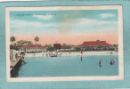 PENSACOLA  -  SANDERS  BEACH -    CARTE ANIMEE  -  ( Tachée ) - Pensacola