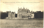 CPA  44 - MISSILLAC      Château De La Brétesche - Ensemble Sur L´Etang  (côté Ouest)      (TBE) - Missillac