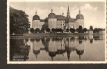 Germany Saxony Jagdschloss Moritzburg - Castle - Old Postcard Posted In 1940 - A. & R. Adam , Dresden - Moritzburg