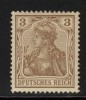 ALLEMAGNE Empire  N° 67 A * - Neufs