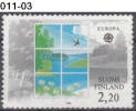 FINLAND, 1986,  Europa-CEPT, Environmental Conservation; Cancelled (o), Sc. 736. - 1986