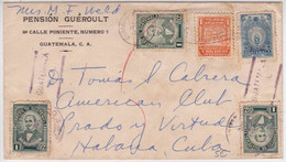 GUATEMALA - 1947 - ENVELOPPE Pour HABANA (C UBA) - Guatemala