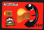 Télécarte 50u Utilisée Luxe  Pringles  F888 Du 06/ 1998 - “600 Agences”