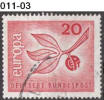 GERMANY, 1965, Europa;  Europa-CEPT, Cancelled (o), Sc. 935. - 1965