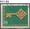 GERMANY, 1968, Europa;  Europa-CEPT, Cancelled (o), Sc. 983. - 1968