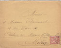 Belle Lettre 1903 Mouchon 15c,Paris XIII /d242 - Storia Postale