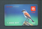 SLOVENIA  -  Remote Mobitel Bird Phonecard As Scan - Slovenia