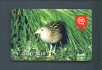 SLOVENIA  -  Remote Mobitel Bird Phonecard As Scan - Slovenia