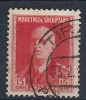 1939-40 ALBANIA USATO SERIE ORDINARIA 15 Q - RR9690 - Albania