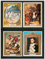 1971 Grenada Napoleone Quadri Paintings Peintures Set MNH** Qq - Napoleon
