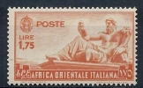 1938 AFRICA ORIENTALE ITALIANA SOGGETTI VARI 1,75 LIRE MNH ** - RR9698-2 - Afrique Orientale Italienne