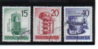 STE1166 JUGOSLAWIEN 1960 MICHL NR. 927/29  O - Used Stamps