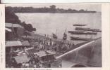 94te-Sierra Leone-United Kingdom-England-Theme: Boats-Ships-Ports-New-Original Vintage 1906-traveled To Paris-France - Sierra Leona