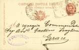 1899 Italy Postal Card. Messina 18.12.99. (G15b014) - Interi Postali