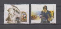 Portugal 2001  Mi.Nr. 2499 / 2500 , Gemälde - Postfrisch / MNH / (**) - Unused Stamps