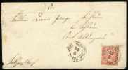 1869 North German Confederation Cover.  B. Hildesheim K. 28.5., 9-10A.. (G41c002) - Lettres & Documents