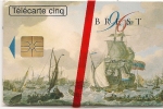 CARTE-PRIVEE-5U-06/96-GN3 03--GEM-BREST - MARINE NATIONALE FLECHE BLEUE-NSB-LUXE - 5 Unités