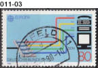 GERMANY, 1988,  Europa-CEPT, Transport And Communication; Cancelled (o), Sc. 1553. - 1988