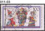 GERMANY, 1989,  Europa-CEPT, Children Games; Puppets; Cancelled (o), Sc. 1574. - 1989