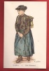 X0095 R.Dallèves Paysanne D'Hérémence En Costume.Non Circulé.  Orell Füssli - Hérémence