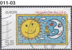 GERMANY, 2008,  Europa-CEPT, Greetings Types Of 2008; Kind Regards; Cancelled (o), Sc. 2484. - 2008