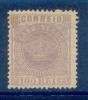 ! ! Cabo Verde - 1877 Crown 100 R - Af. 07 - MH - Cape Verde