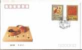 FDC China 1993-5 Weiqi Game (Chess ) Stamps Sport Archeology - 1990-1999