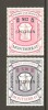 Montserrat 1983 Coat Of Arms $12 & $30 Postage & Revenue Definitives Specimen Overprint MNH , Small Gum Glaze - Montserrat