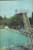 Ukraine-Postkard- Chernovtsy-Swimming Pool "Avangard"  And Jumping From Platform - Schwimmen