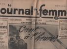 JOURNAL DE LA FEMME 25 08 1934 MAX COSYNS - LEON LEMONNIER - YVONNE REGNAULT MAGNY - POLOGNE - CINEMA CLARA BOW - LAPINS - Ohne Zuordnung