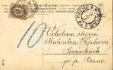 1906 Austria Postcard With Postage Due Stamp. Praha 1, 14.8.06.  (G10c018) - Postage Due