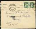 1915 Norway Cover Sent To Sweden. Kristiania 23.II.15. (G36c009) - Lettres & Documents