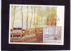 FRANCE, CARTE MAXIMUM, SISLEY ** - Impressionisme