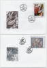 SLOVAKIA 2000 Religious Art FDC (2).  Michel 381-82 - FDC