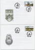 SLOVAKIA 2001 Archaeological Sites FDC (2) .  Michel 391-92 - FDC