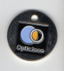Jeton  De   Caddie  Argenté  OPTIC  2000  Verso  BINDA  Opticiens - Trolley Token/Shopping Trolley Chip