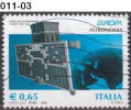 ITALY, 2009, Europa; AGILE Astronomical Satellite; Cancelled (o), Sc. 2927. - 2009