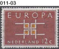 NETHERLANDS, 1963, Europa;  Europa-CEPT, Cancelled (o), Sc. 416. - 1963