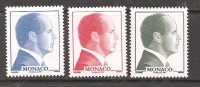 MONACO 2007 PRINCE ALBERT DEFINITIVES TRIO MNH - Otros & Sin Clasificación