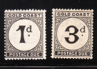 Gold Coast 1923 Postage Due Stamp Mint Hinged - Gold Coast (...-1957)