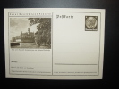 LANGENARGEN BODENSEE  HINDENBURG LERNT DEUTSCHLAND KENNEN ENTIER POSTAL GANZSACHE STATIONERY - Langenargen