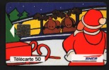 Télécarte 50u Utilisée Luxe     SNCF Pere Noel     F535B   Du 12/ 1994 - 600 Agences