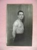 CARTE PHOTO ALGER  LUTTEUR EN 1925 - Hommes